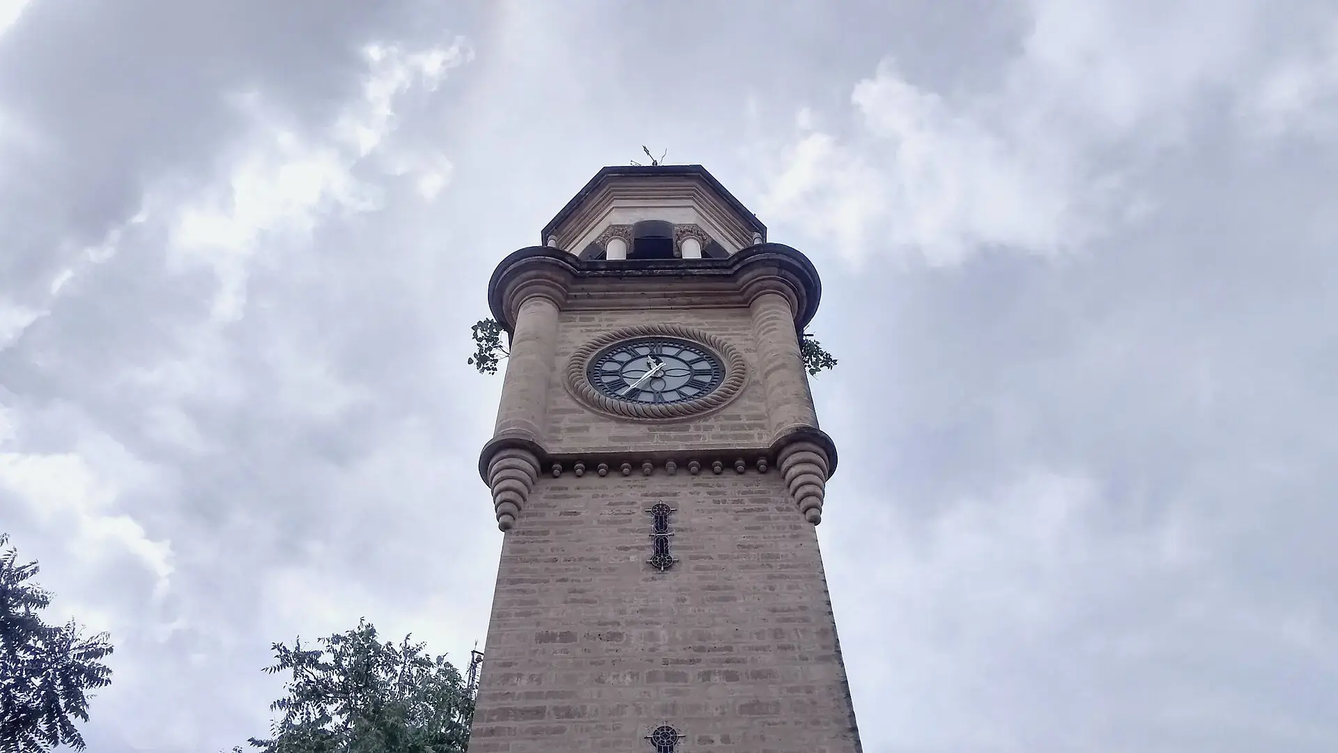 Jam Tower, the old clock tower in the heart of Rajkot